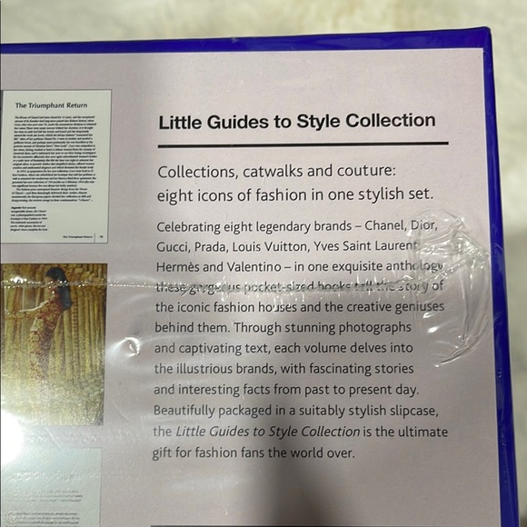 Little Book of Fashion Style Set - Blue - Picture 2 of 4